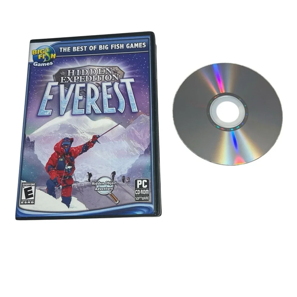 Y2k Lot 3 Big Fish Hidden Expeditions Hidden‎ Object Adventure PC Games CD-ROM